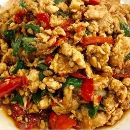 กระเพรา ไก่