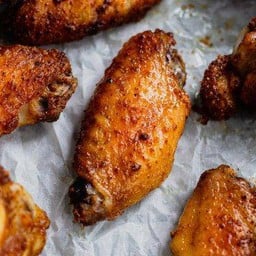 Fried chicken wings (6 pice)