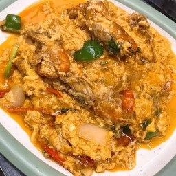 กุ้งผัดผงกะหรี่