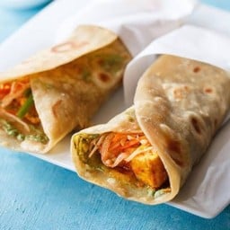 paneer kathi roll