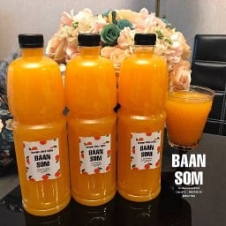 BAANSOM น้ำส้มคั้นสดแท้100% Coffee & Breakfast