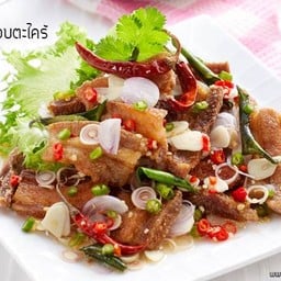 ซะป๊ะหมูกรอบยายนุช