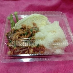 ร้านพุงยิ้มเร้ย" กระเพรา ข้าวผัด ผัดซีอิ๊ว ผัดพริกแกง ชานม โกโก้ น้ำผึ้ง  ลาบหมู-ไก่โบราณ วาฟเฟิลบัต