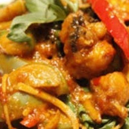 ผัดเผ็ดกบ(กับ)