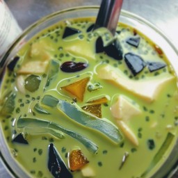 เต้าฮวยนมสด ชาเขียว