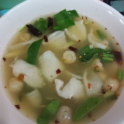 ต้มยำปลากะพงน้ำใส