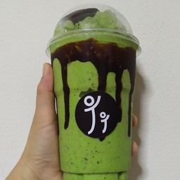 ชาเขียวโอริโอ้ปั่น