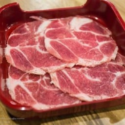 สันคอหมูสไลด์