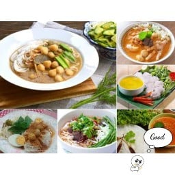 ขนมจีนแม่สำลี น้ำแกงฅนคอน