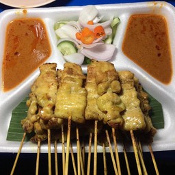 หมูสะเต๊ะ 25 ไม้