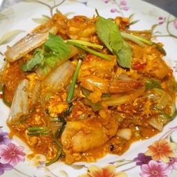 สุกี้แห้ง