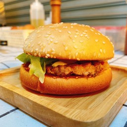 แฮมเบอร์เกอร์หมู