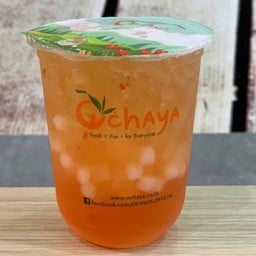 ชาเขียวพีช ว่านหางจระเข้และบุก (Peach Green Tea with Aloe Vera & Konjac)