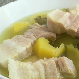 หมูสามชั้นต้มผักกาดดอง