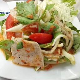 ยำวุ้นเส้นหมูยอ