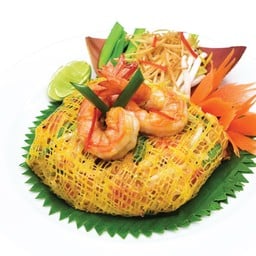เส้นจันท์ผัดไทยกุ้ง