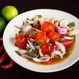 ยำไข่แดงเค็ม..