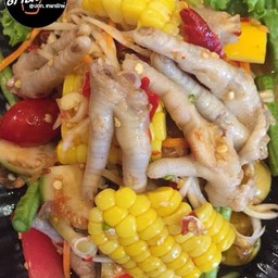 ตำตีนไก่