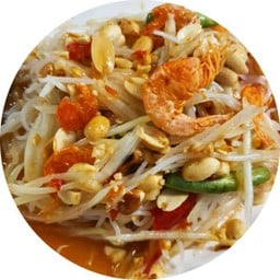 [อร่อยซ่ากับโค้ก] ตำไทยรสเด็ด +  โค้ก ออริจินัล (ขวด) 