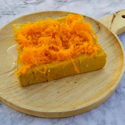 ขนมปังปิ้งฝอยทอง