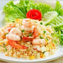 ข้าวผัดทะเล(กุ้ง+หมึก)