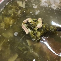 ต้มซี่โครง+ผักกาดดอง