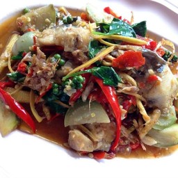 ผัดฉ่าปลาคัง