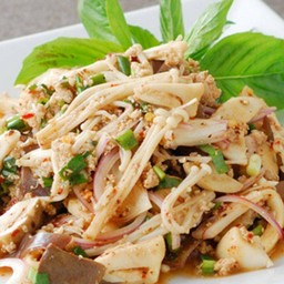 ลาบ 4 เห็ด