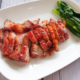 หมูแดงจานใหญ่