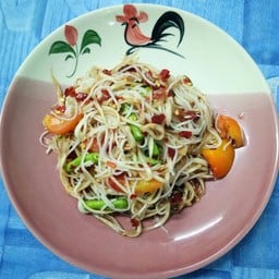 ตำซั่วปูปลาร้า