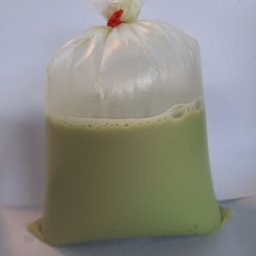 น้ำเต้าหู้ชาเขียว ใส่เครื่อง