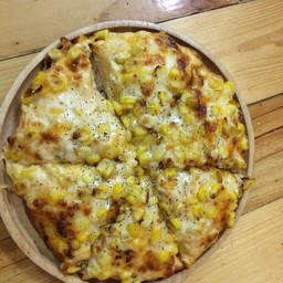 หน้าข้าวโพดอบชีส 6 ชิ้น เพิ่มชีส