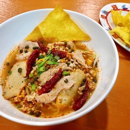 ก๋วยเตี๋ยวหมูต้มยำ หม่าล่า