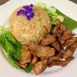 ข้าวผัดน้ำพริกกะปิ