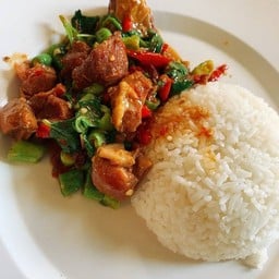 ต้นไทร ราชเทวี อาหารตามสั่ง