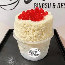 บิงซูนมสดเยลลี่แดง