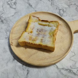 ขนมปังปิ้งเนยน้ำตาล(ไม่ใส่นมข้น)