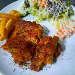 สเต็กไก่ สไปซี่