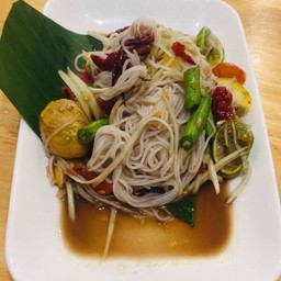 ซั่วข้าวปุ้นปูปลาร้า