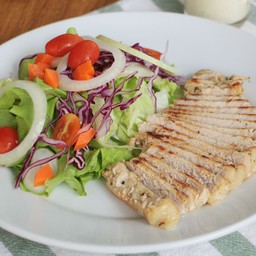 สลัดหมูย่าง