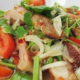 ยำไก่ย่าง