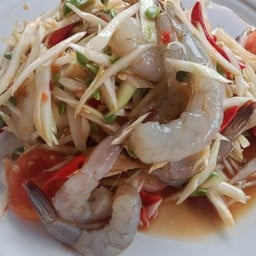 ตำกุ้งสด