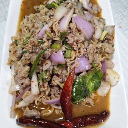 ลาบมาม่า หมู