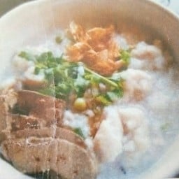 โจ๊กหมู+ไข่ลวก