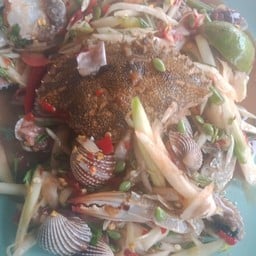 ตำหอยแครง+ปูม้า