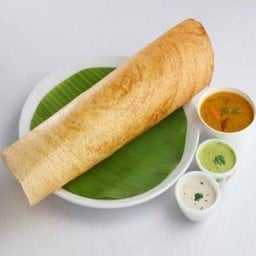 Paper Dosa vegan แพนเค้กอินเดียแป้งข้าวจ้าวพร้อมน้ำแกง