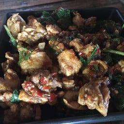 คั่วแห้งไก่ 