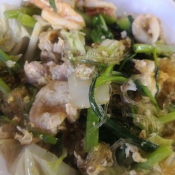 สุกี้แห้งหมู