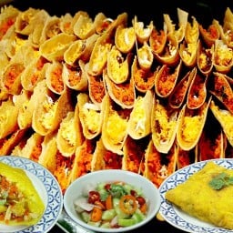 ขนมเบื้องไทย ขนมเบื้องญวน ร้านวันดี