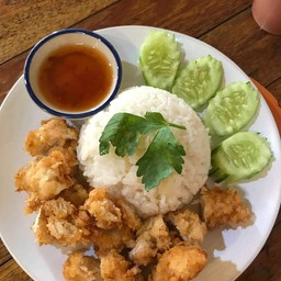 ข้าวไก่ทอด